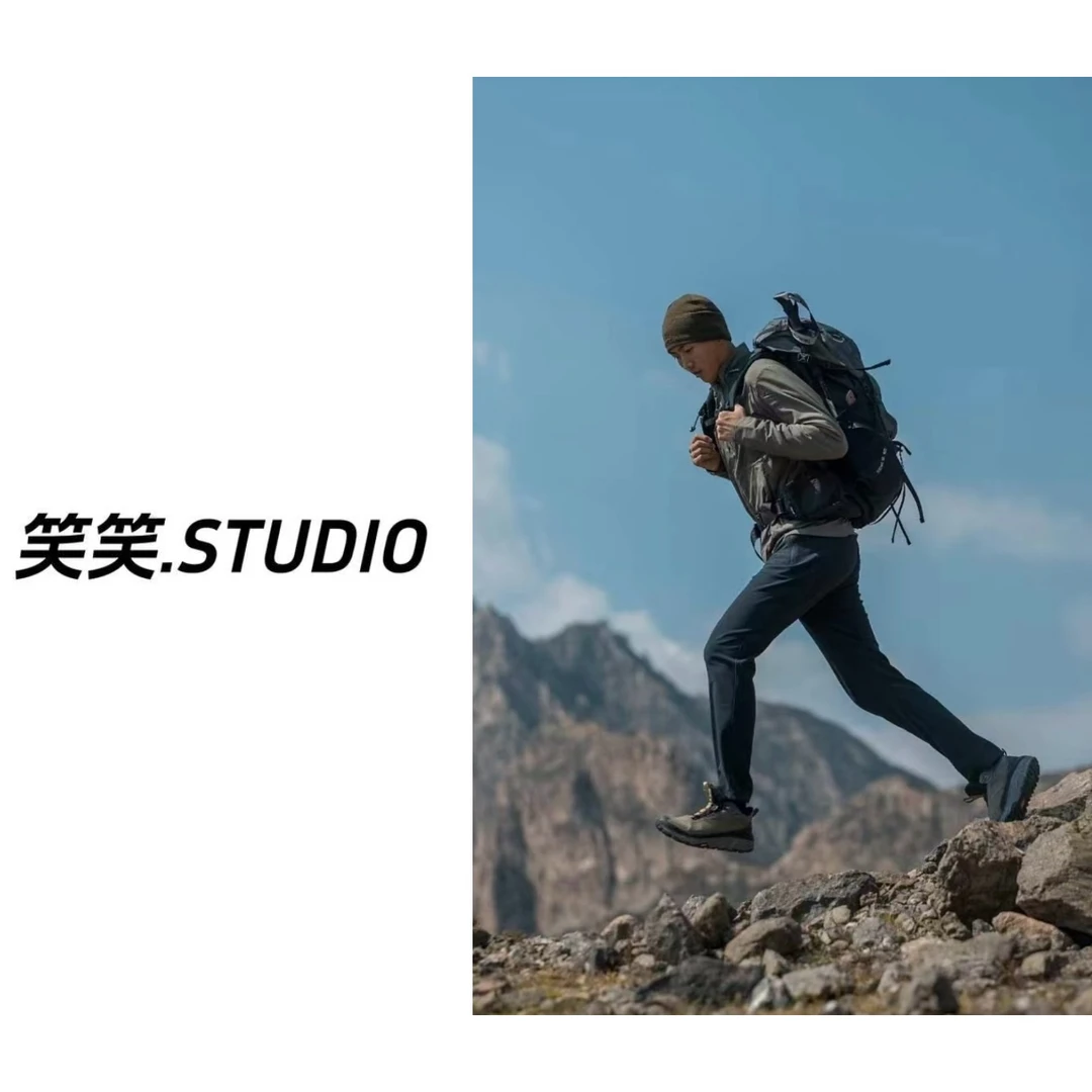 笑笑-【三防冲锋】早春软壳户外防风剪裁运动透气登山冲锋裤