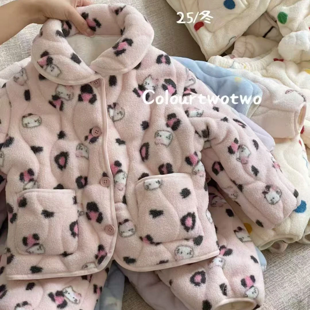 颜图图加厚家居现货女童