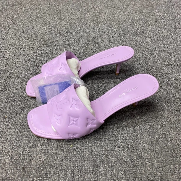 全新未使用 LouisVuitton/路易威登 全新/37码/高跟拖鞋/BF01116