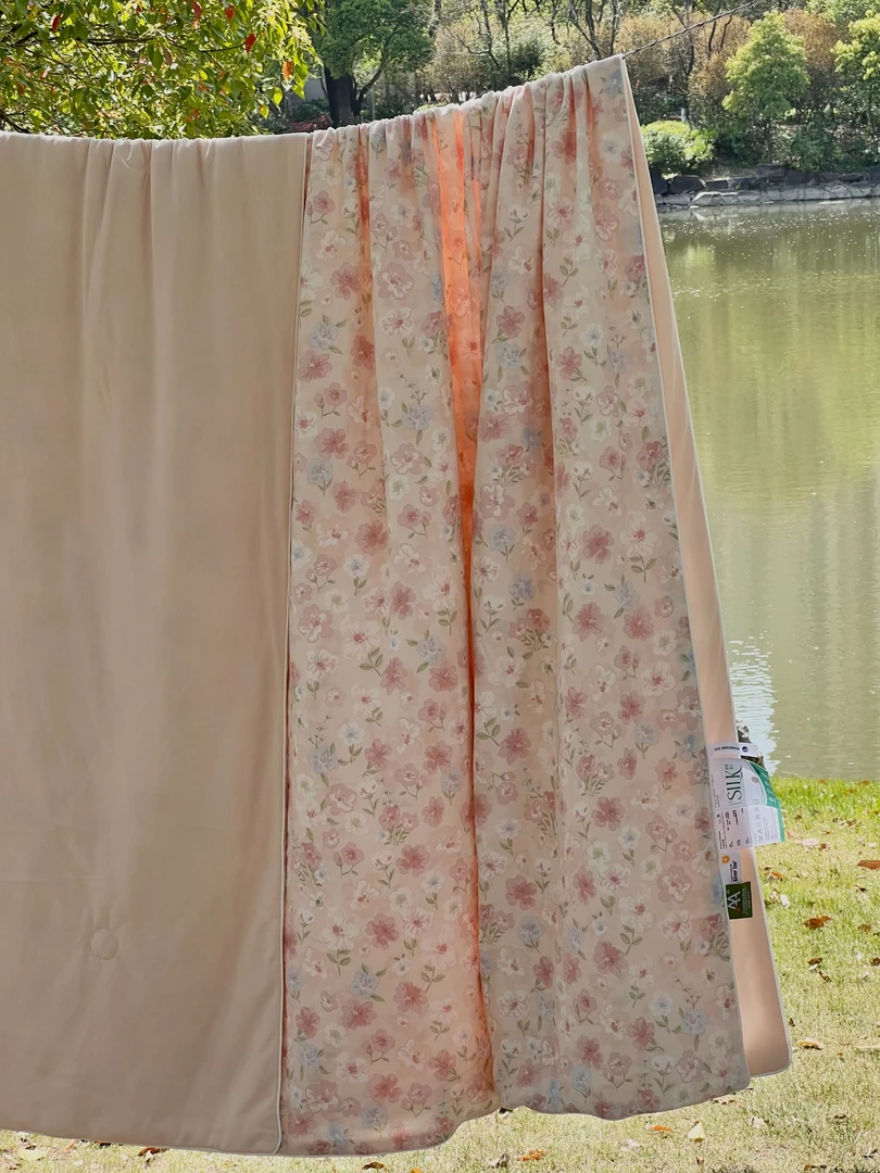 冰纱织夏】A类母婴双层纱+凉感丝两用夏凉被软糯薄款单双人空调被