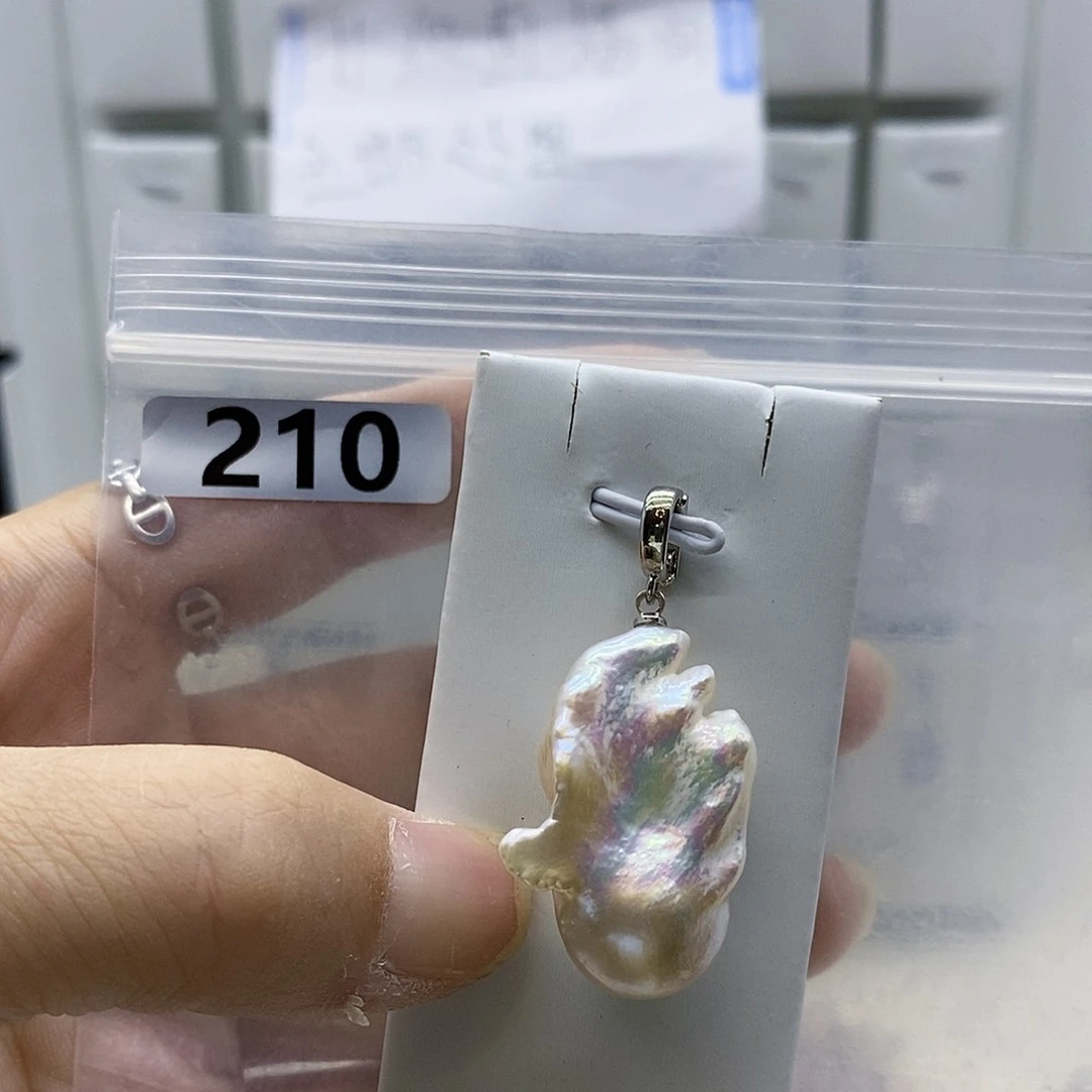 颈饰合金淡水珍珠