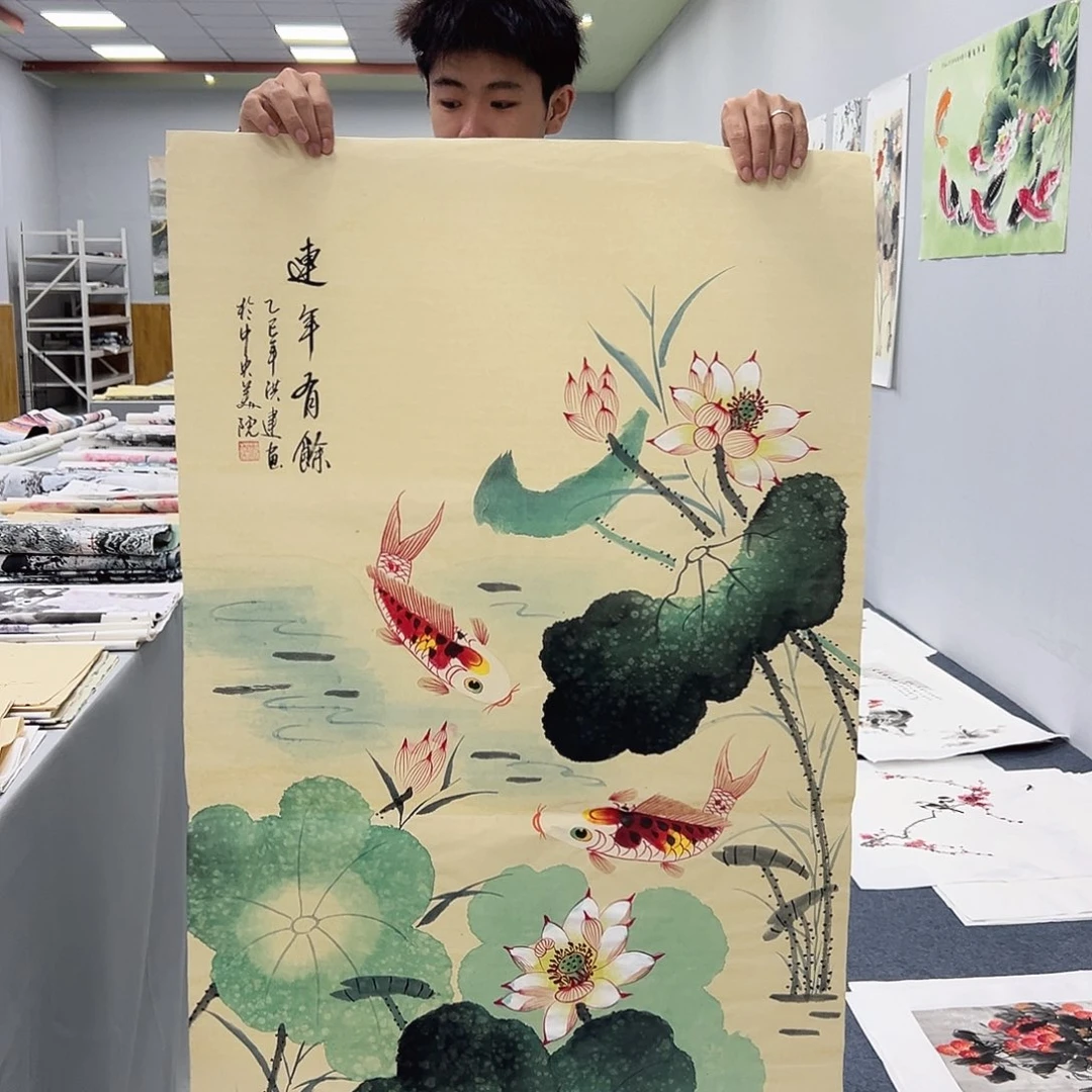 国画国画作品纯手绘作品