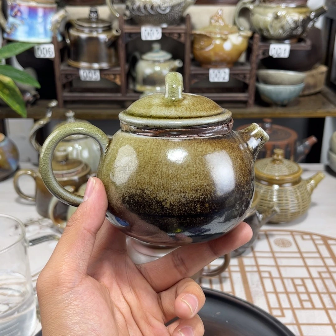 220cc白泥柴烧出尘，