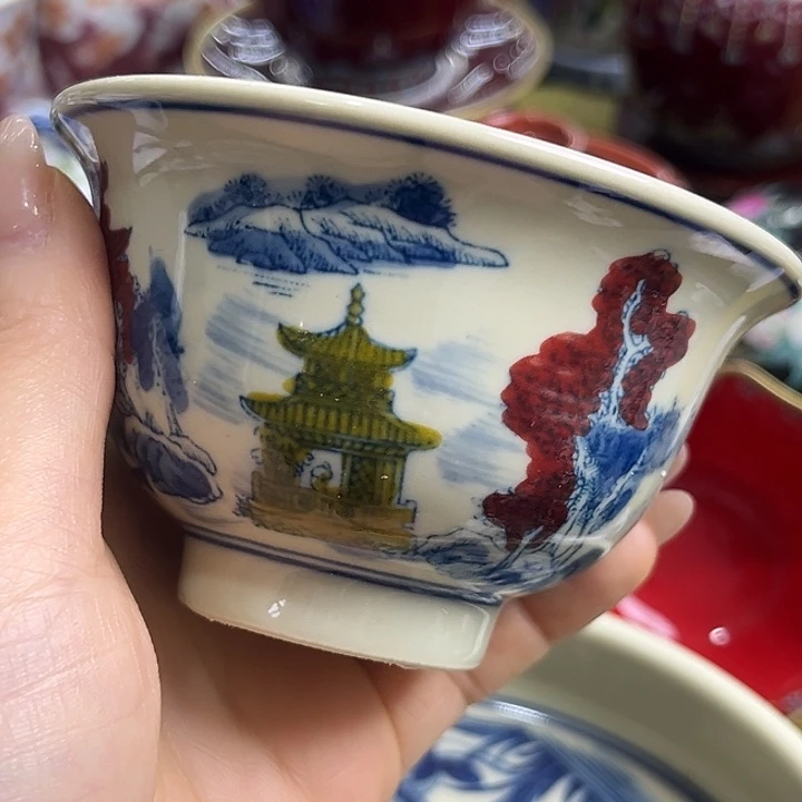 摆件景德镇陶瓷老厂瓷89