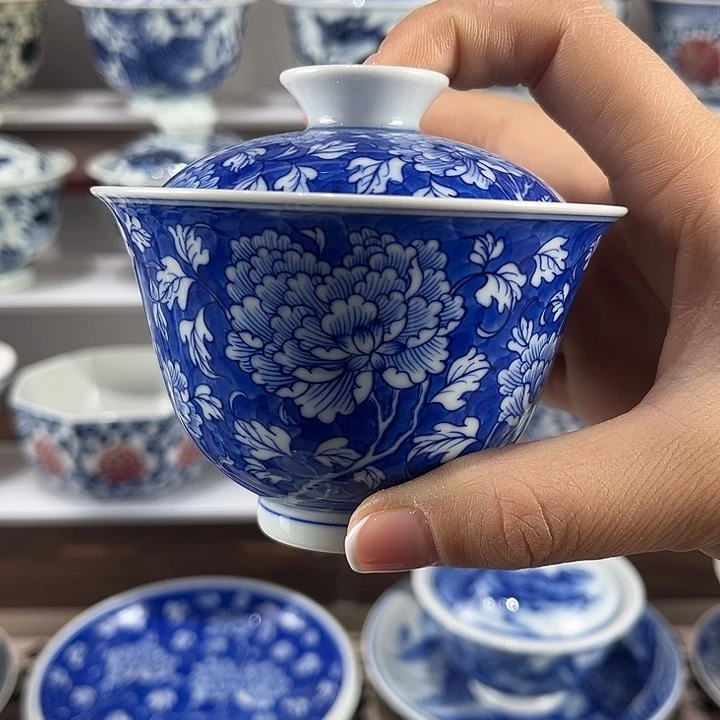 景德镇溪山居手工手绘