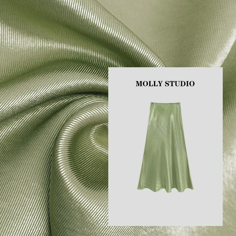 【 精致主义】Molly 醋酸 百搭时尚高腰显瘦半身裙 M2025020