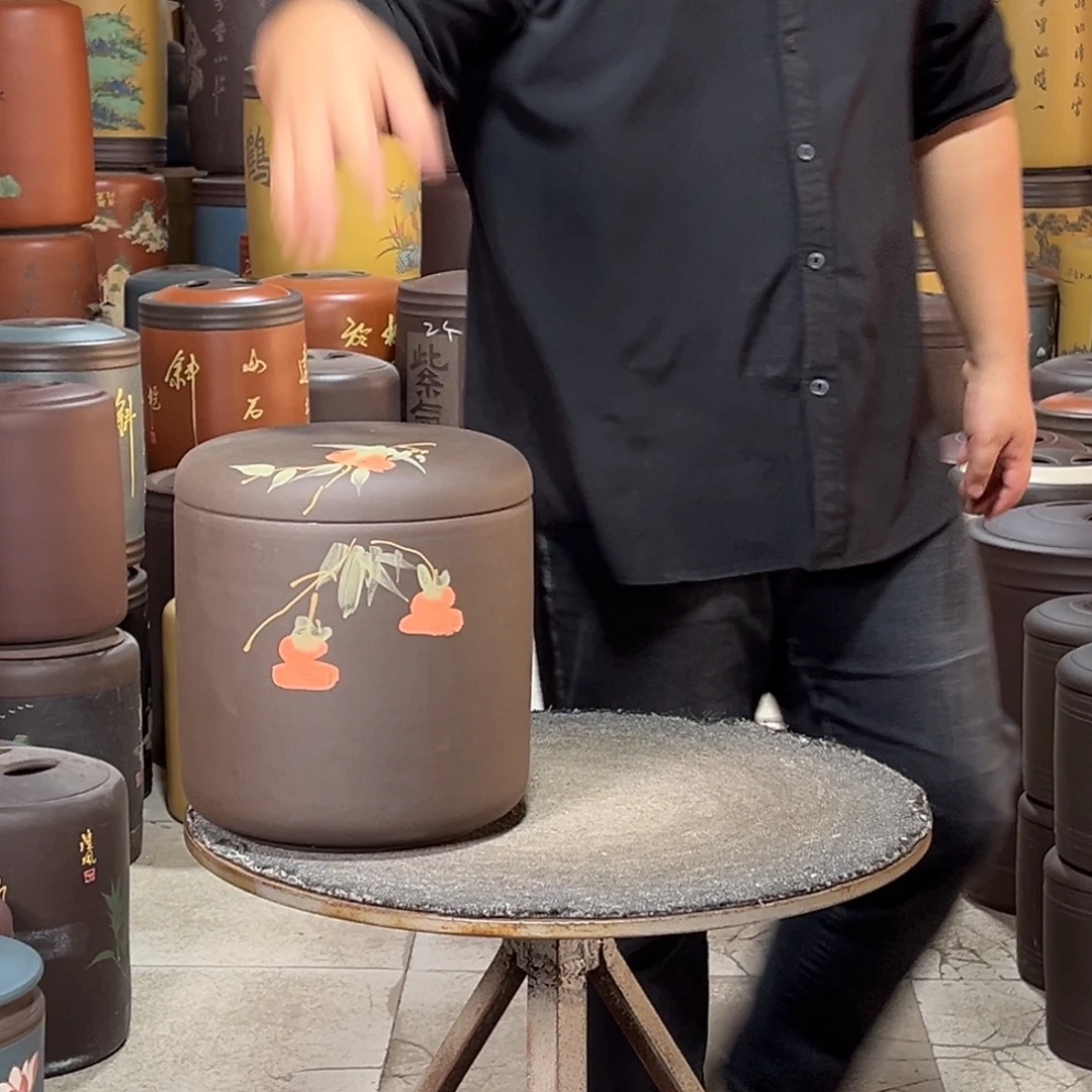 茶叶罐紫砂茶叶罐