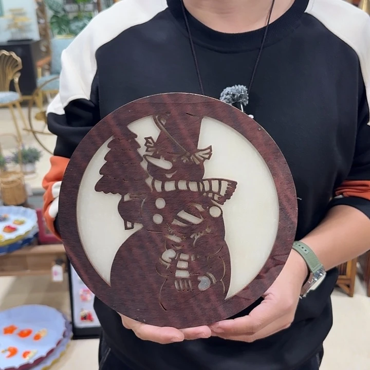 蒲***喷有机玻璃木质灯灯