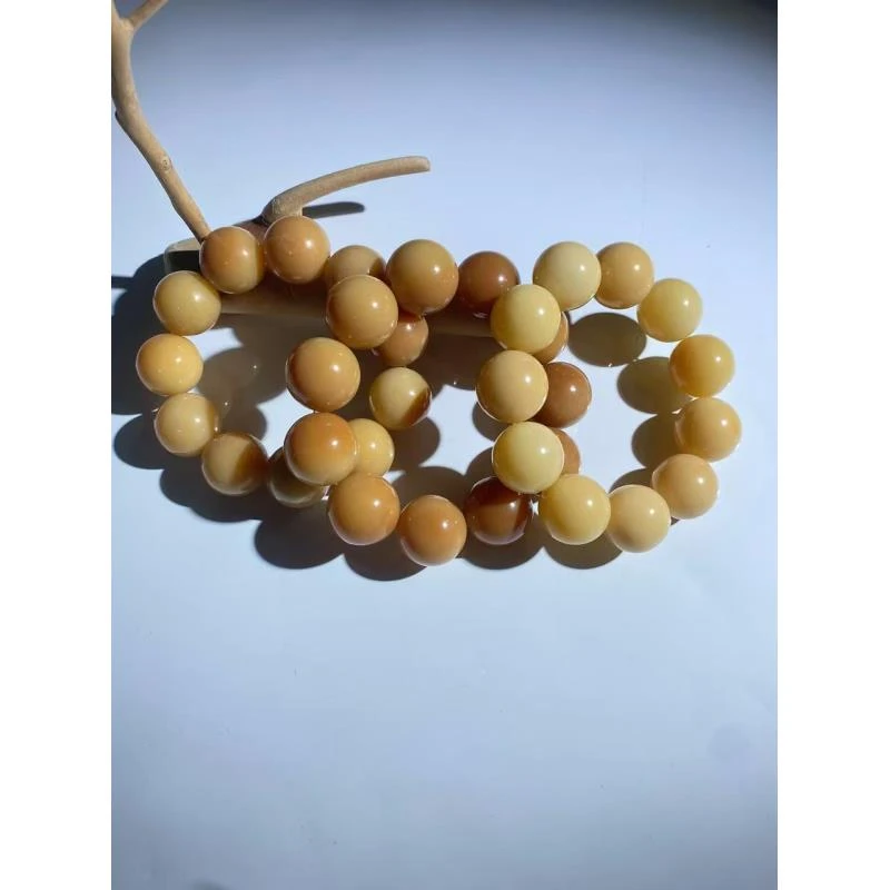 米黄菩提单圈手串 2.1cm PT85479