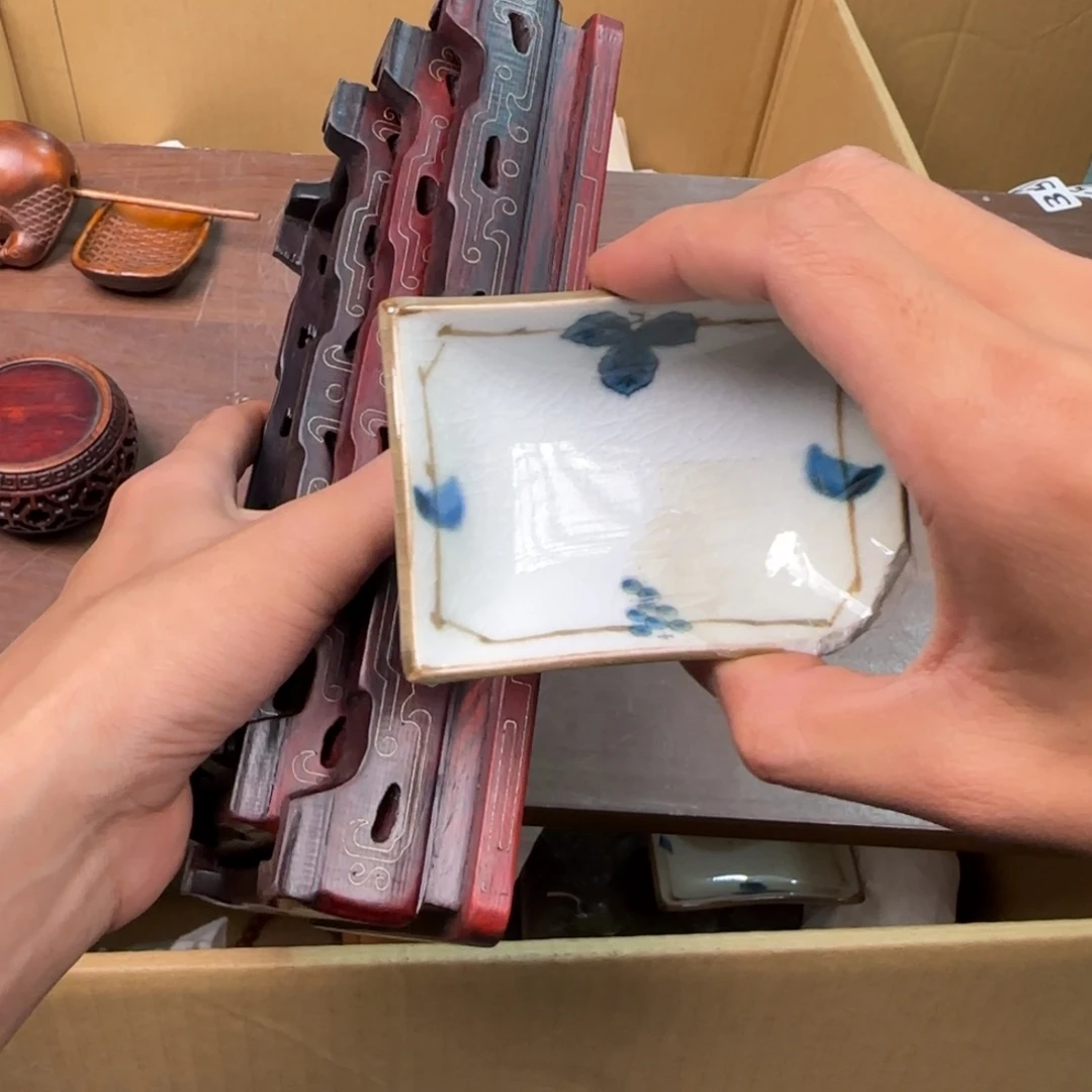 陶瓷孤品单件车里拍