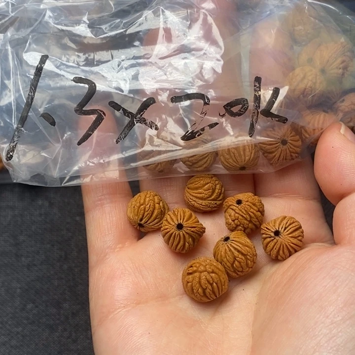 桃核吊坠秦岭山野生桃核