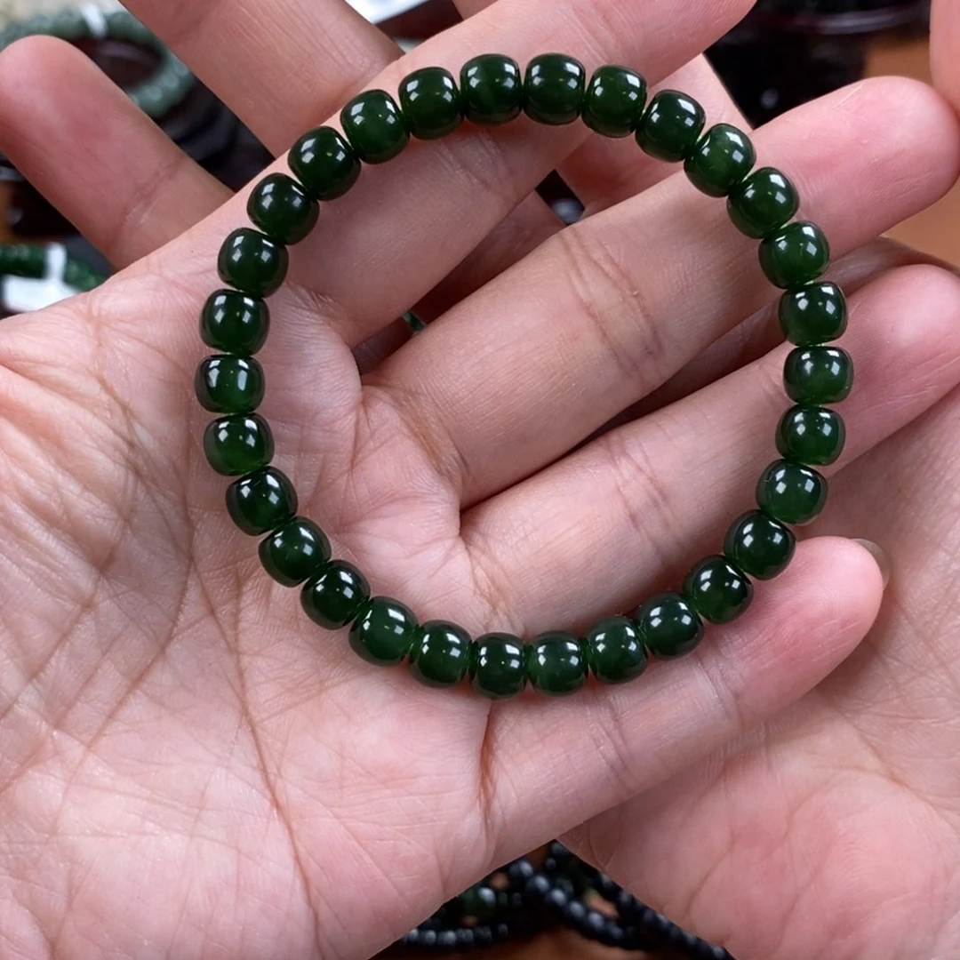 未镶嵌手链和田玉和**雨