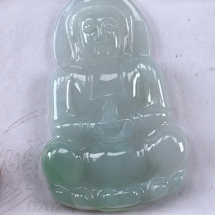 颈饰未镶嵌翡翠观音