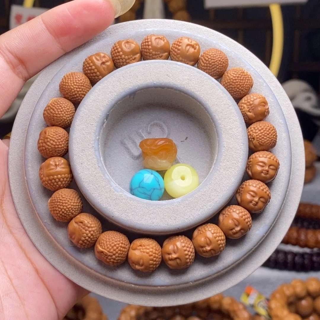 猴头核桃吊坠一***子10➕宝宝佛