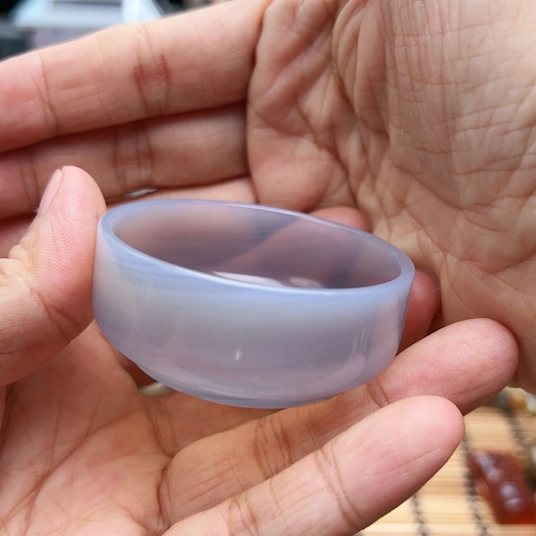 未镶嵌玛瑙/玉髓珠宝半成品