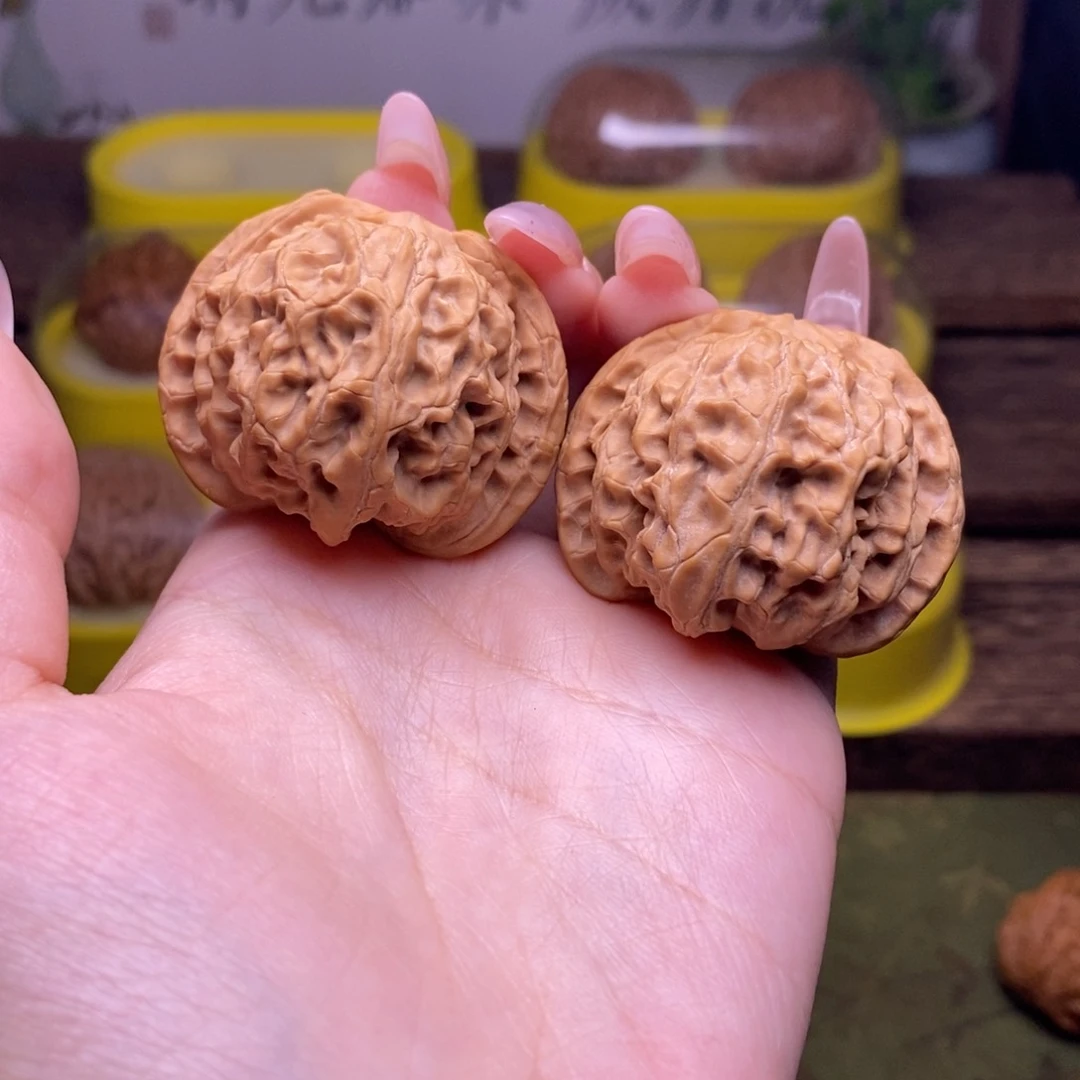 文玩核桃吊坠边**烟全品40尺矮桩苹果园1