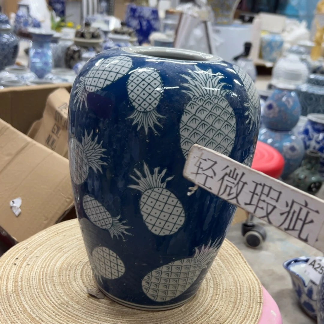 微瑕青花瓷工艺难得高度问客服