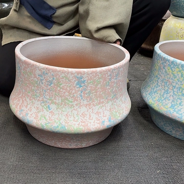 30×23 -粗陶花盆有孔-买买买