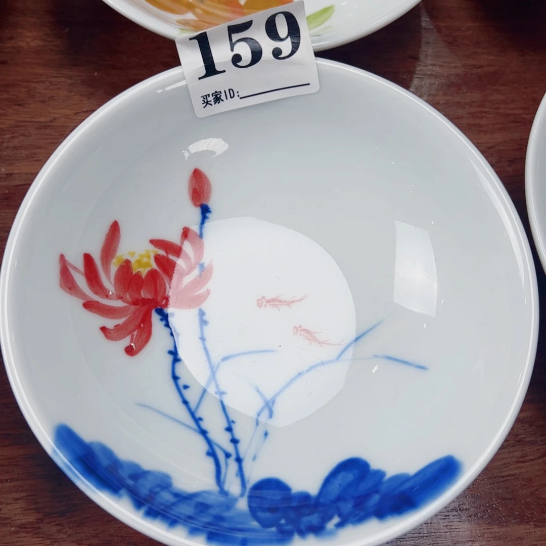 瓷片景德镇陶瓷手工手绘制作
