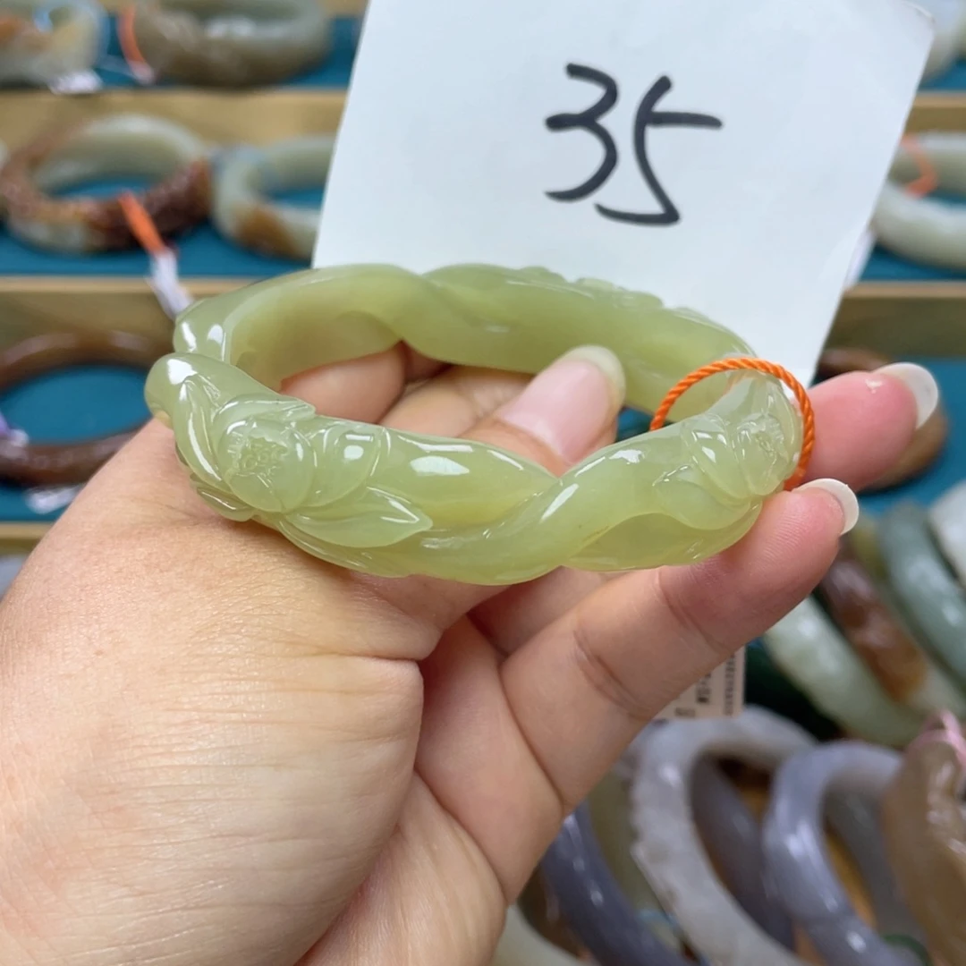 未镶嵌手镯和田玉圈口58
