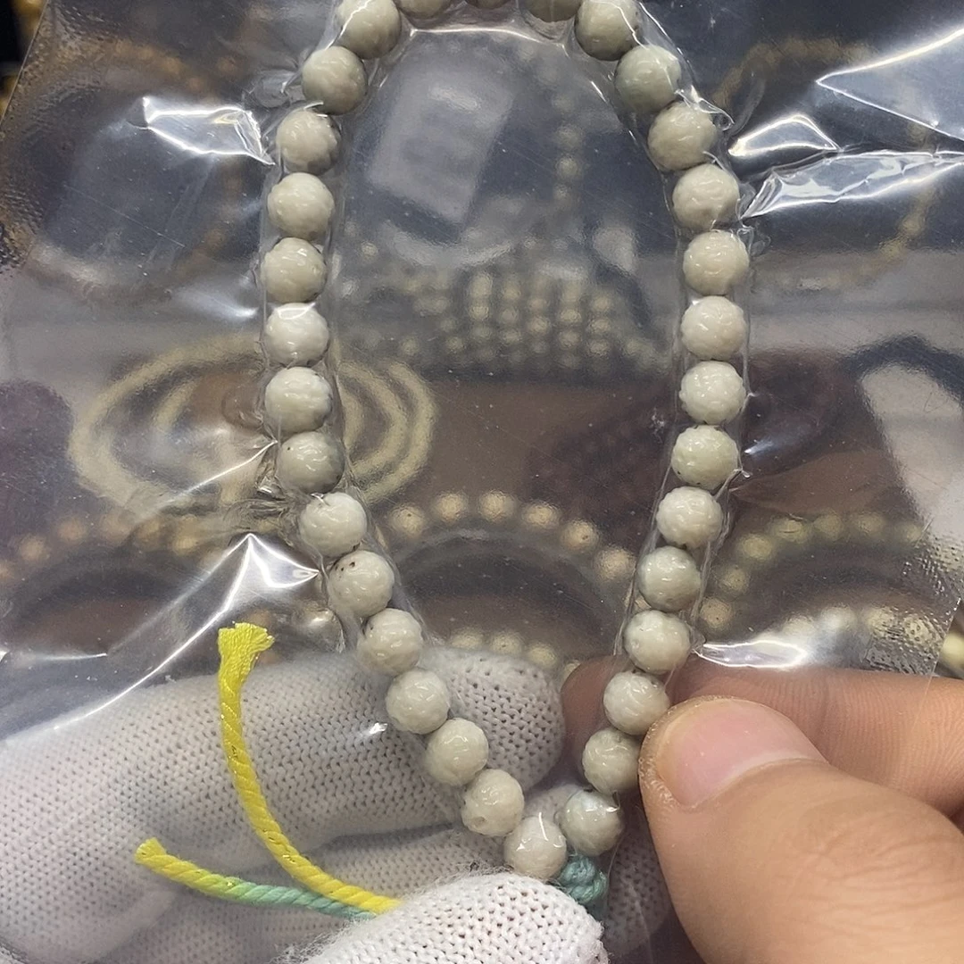 星月菩提手串荔枝纹龙蛋手持