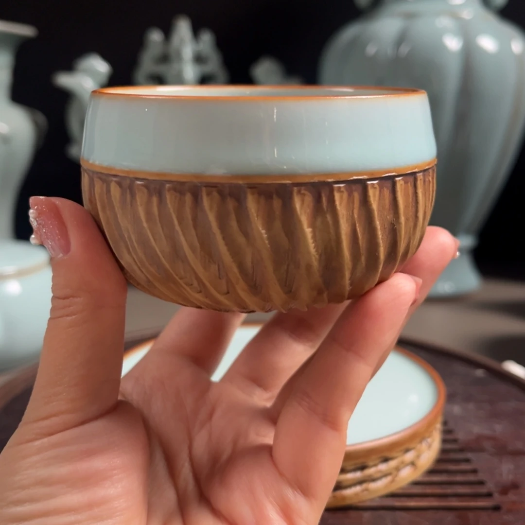 原矿汝瓷玛瑙入釉