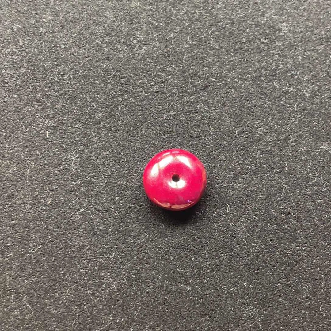 天然辰砂原矿平安扣