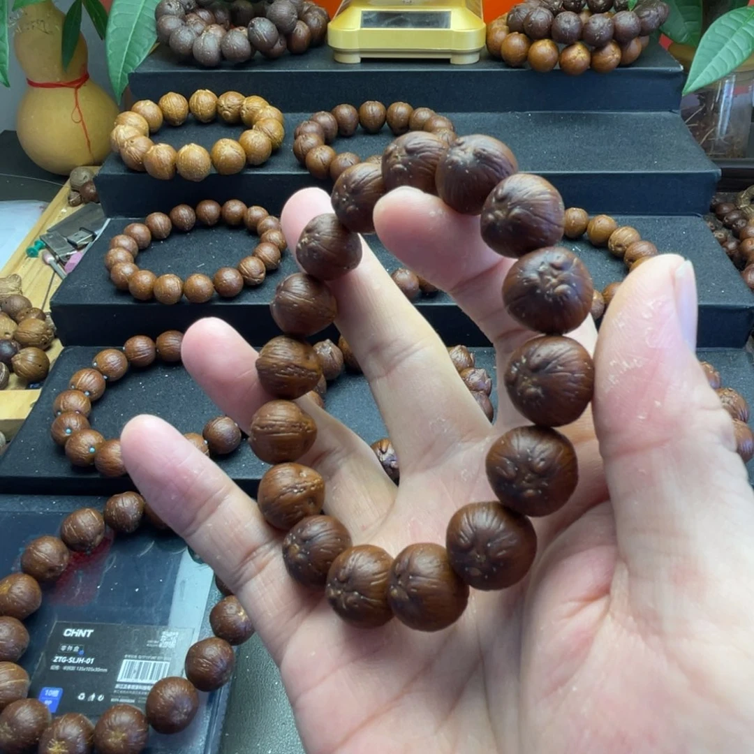 紫金鼠手串15尺寸大猫纯圆