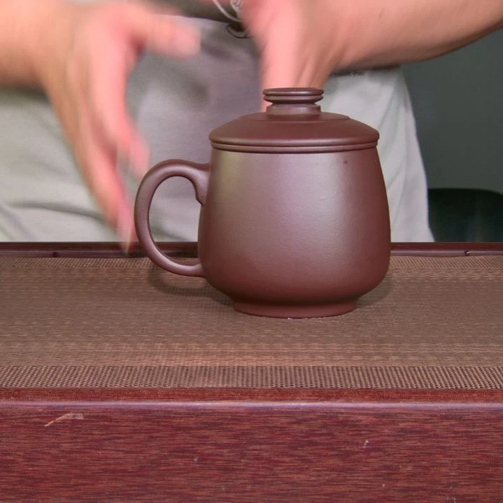 茶杯紫砂高货放漏