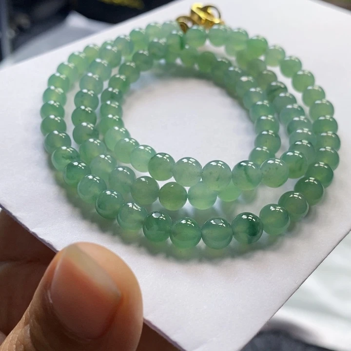 未镶嵌定制翡翠4卡6.5