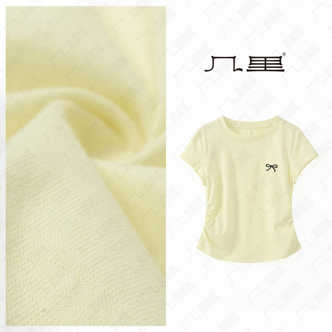 几里与麻 时尚简约修身T恤 衣长53 胸围91 2061264