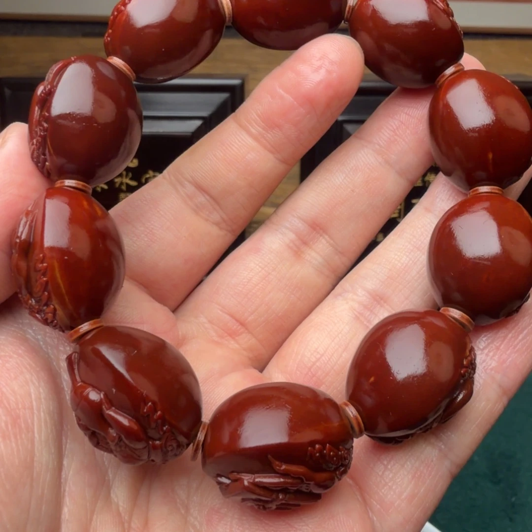 吊坠文玩核桃佛手八宝