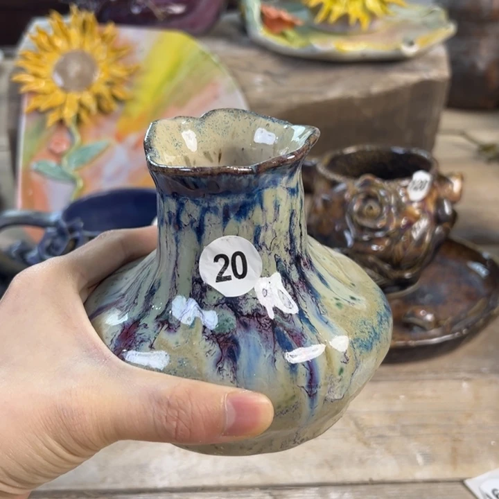 盘懿树日式手捏餐具茶具