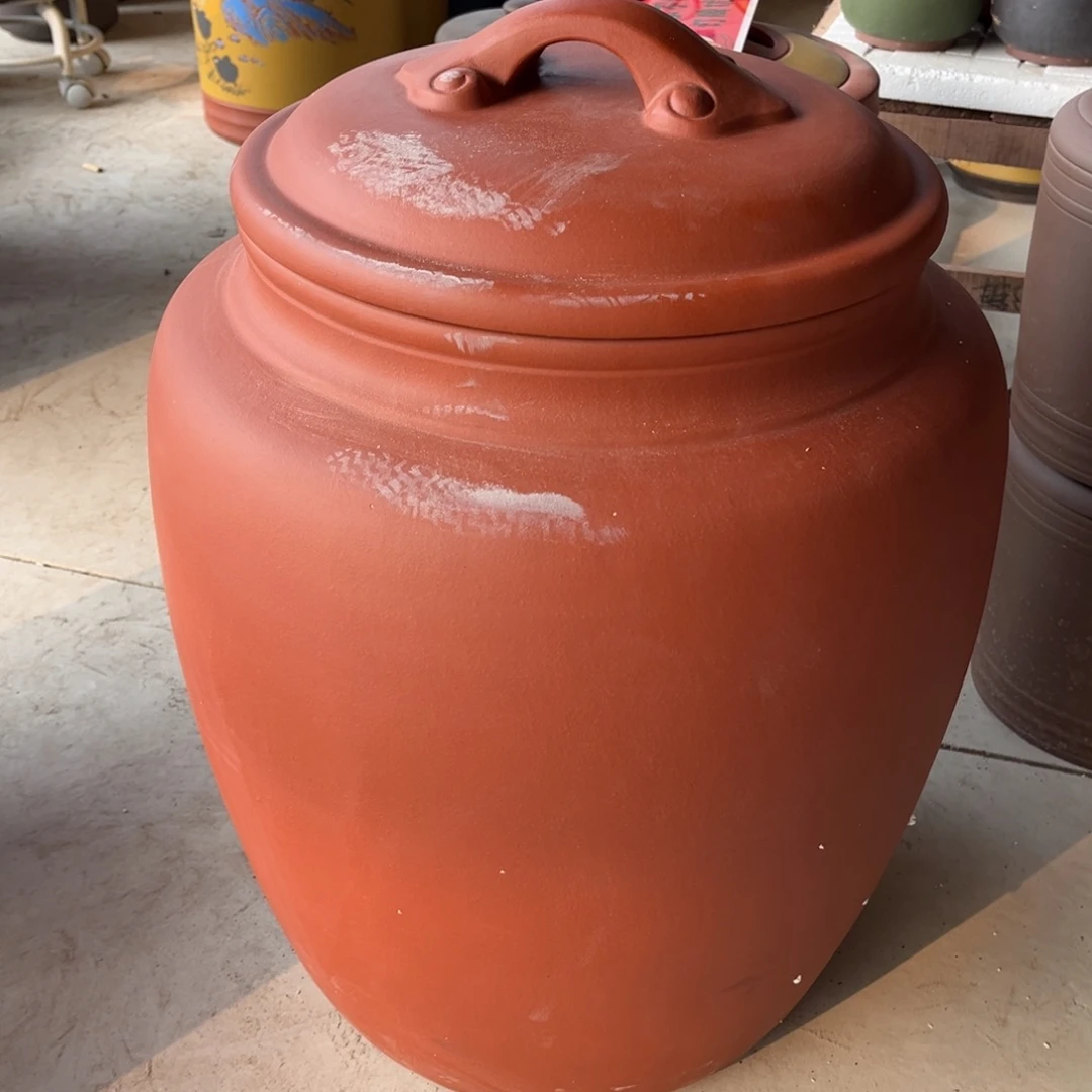 茶叶罐紫砂紫砂茶叶罐60饼