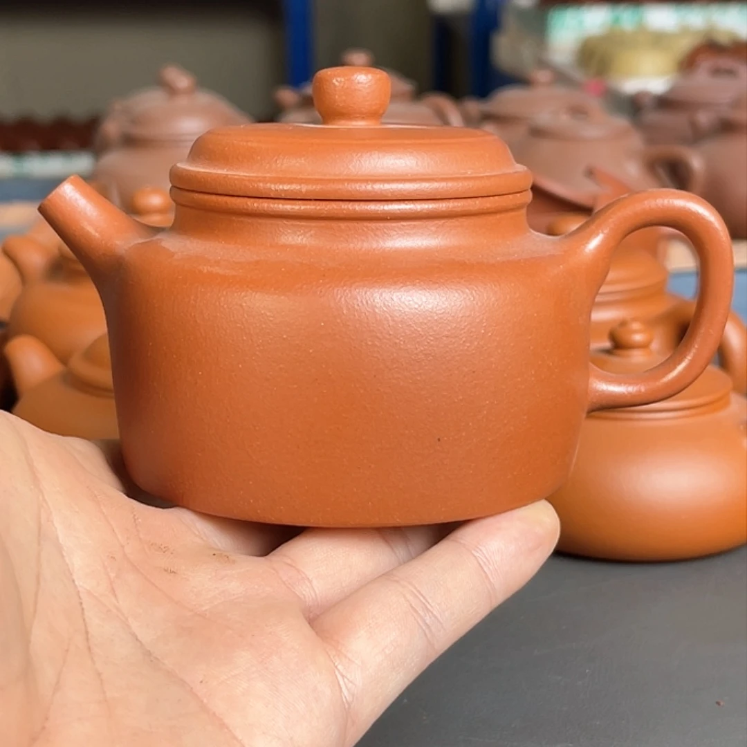 茶壶紫砂张倩倩朱泥德钟