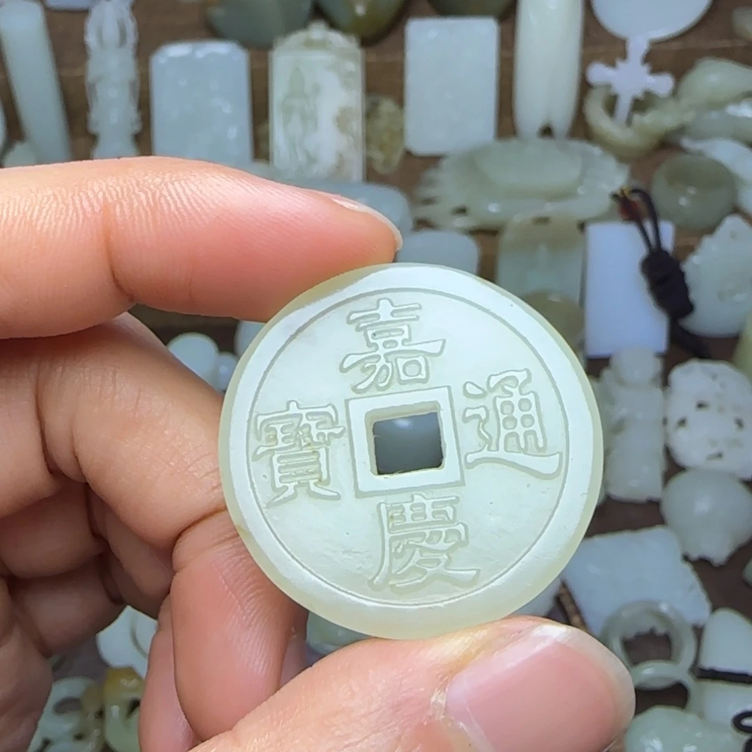 和田玉挂件未镶嵌