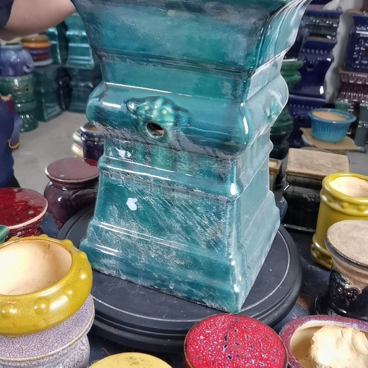 面28高41石湾花盆默认微瑕