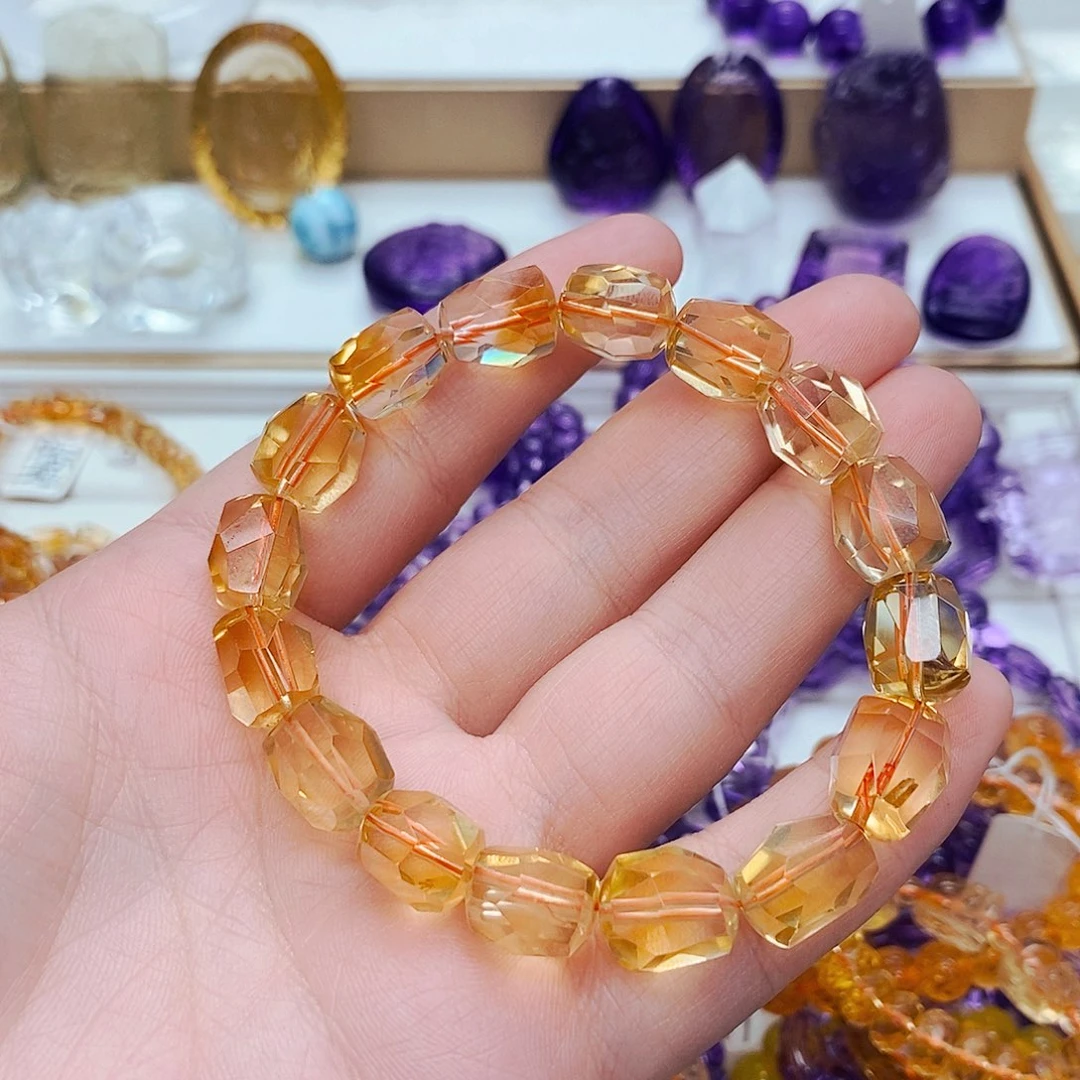 水晶手串未镶嵌天然