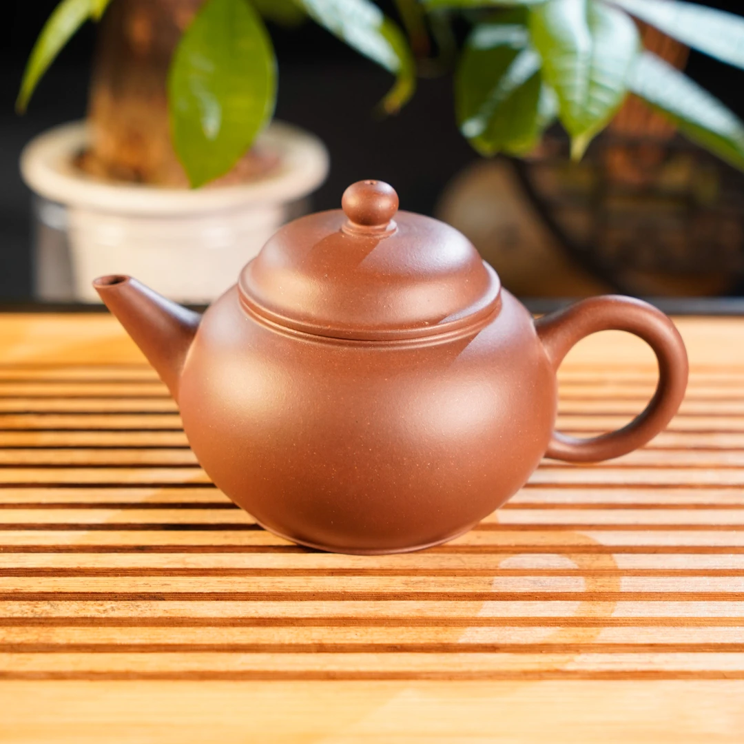 GS34-066   宜兴手工紫砂   水平