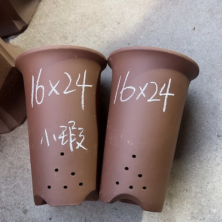 紫砂花盆宜兴紫砂花盆厂家直销2只