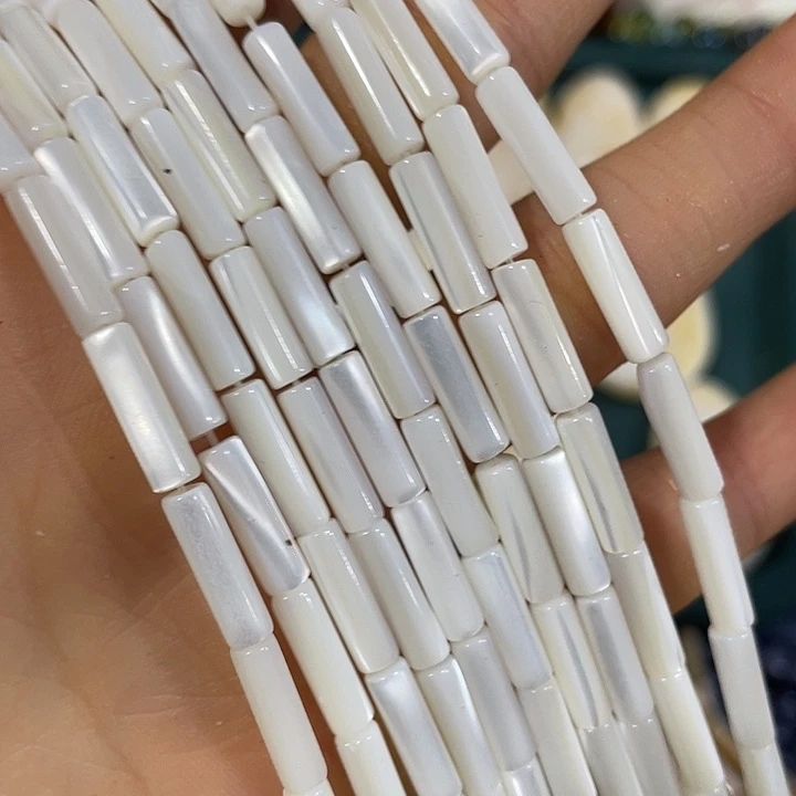 玛瑙/玉髓合金珠宝半成品一条精品马蹄螺管珠