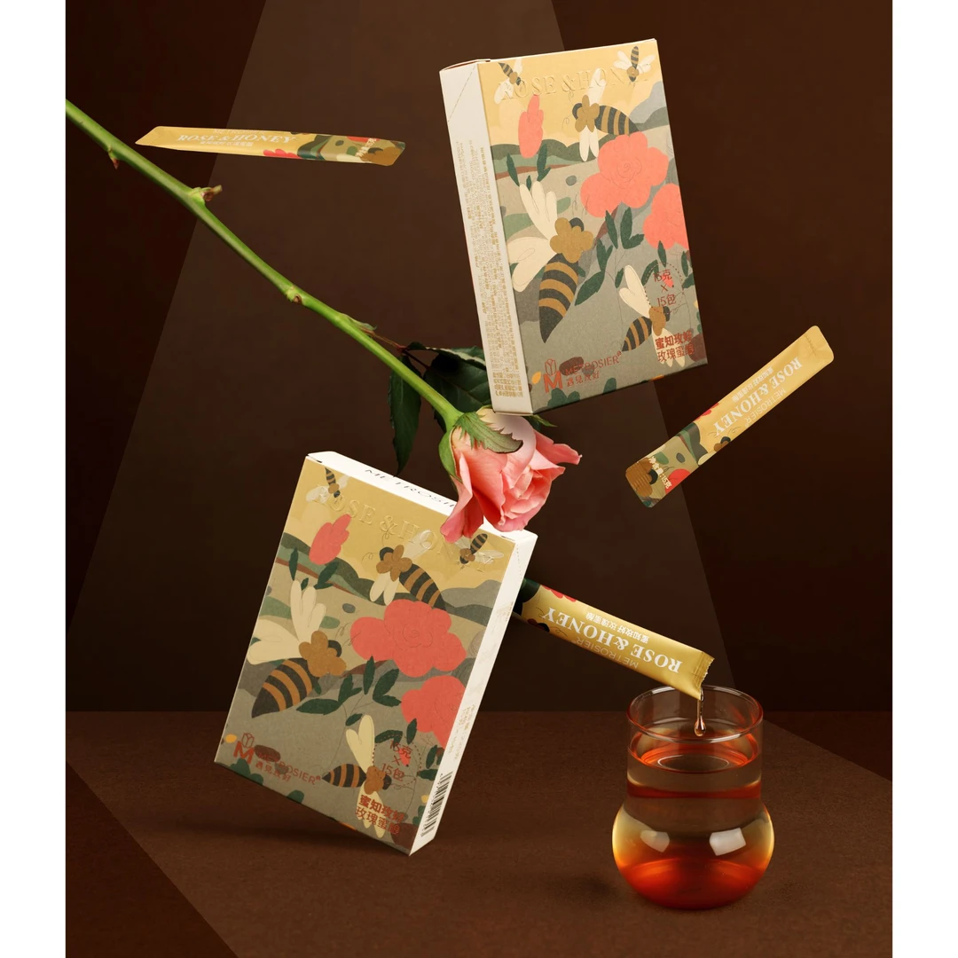 METROSIER/遇见玫好玫瑰蜜酿玫瑰蜂蜜（源燊）植物玫瑰花玫瑰花蜜