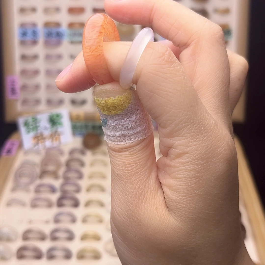 玛瑙/玉髓戒指未镶嵌不退换