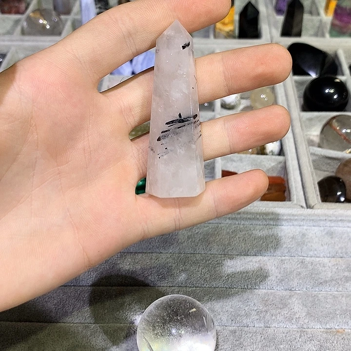 未镶嵌水晶珠宝半成品天然水晶A166