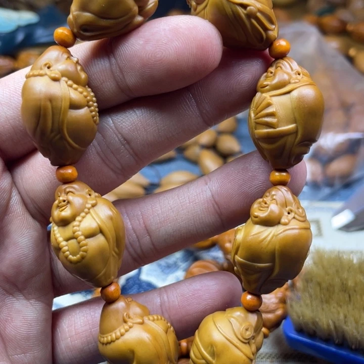 手串/手链橄榄核橄榄核雕工艺手串