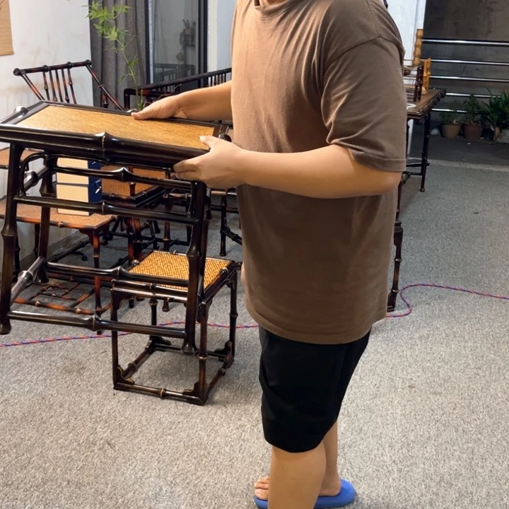 竹筇竹长方形筇竹长方形方凳