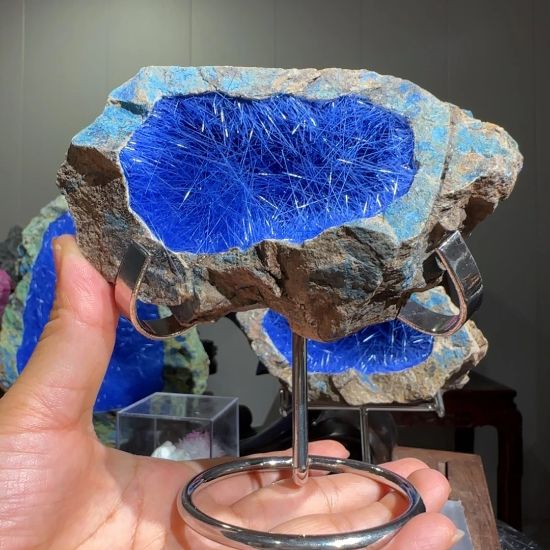 宝***…紫砂矿物晶体摆件