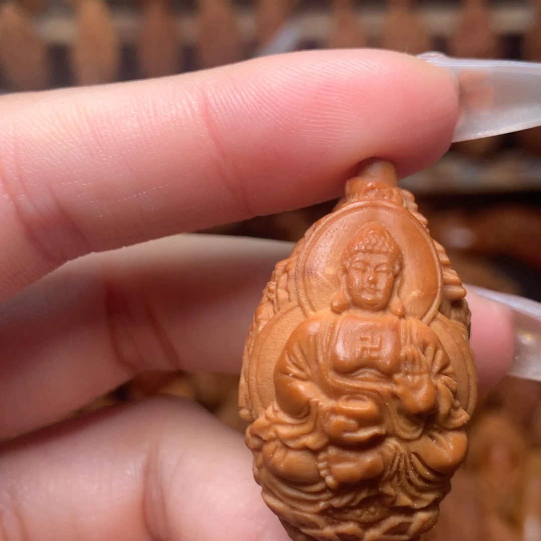 把件橄榄核如来佛