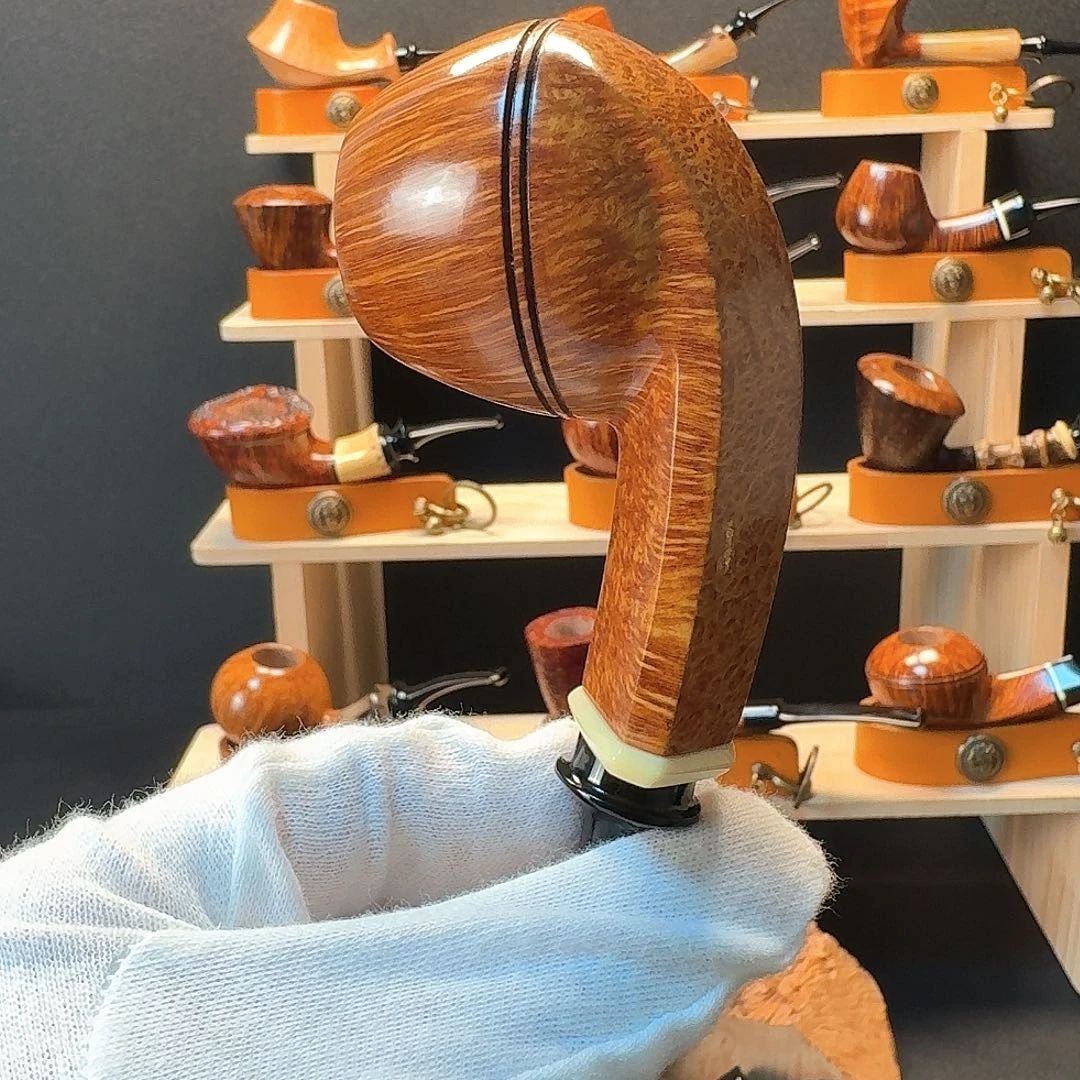 石楠木大****事奶妈的手工石楠木烟斗