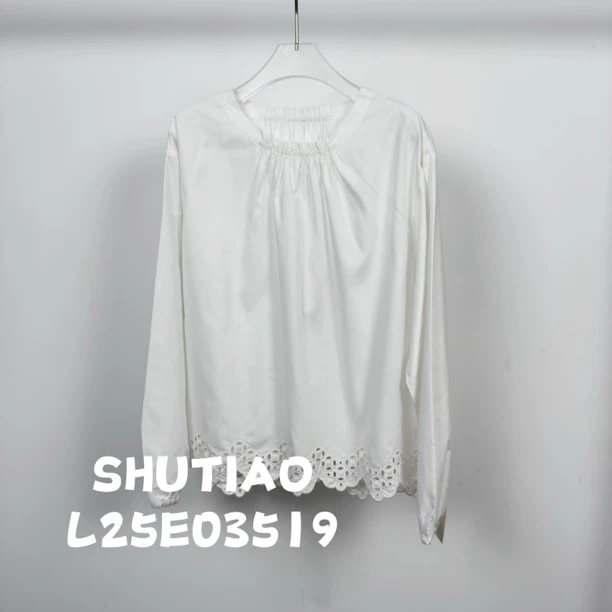 【SHUTIAO】2025夏季：新款小众设计款衬衫L25E03519